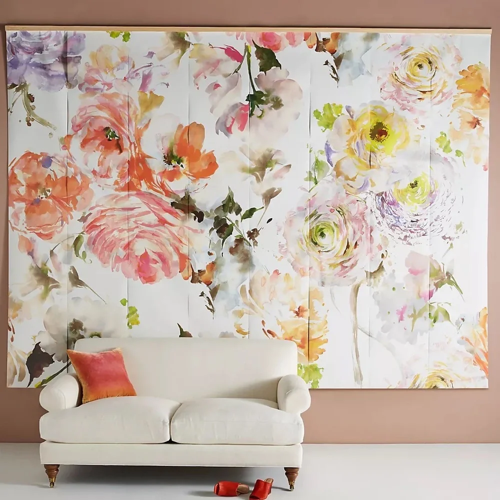 New🌟Anthropologie-Helen Dealtry Floral Mural